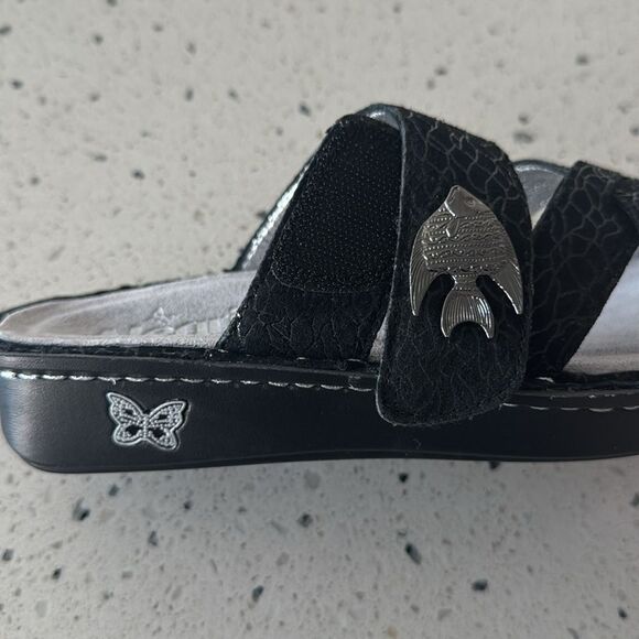 Alegria Victoriah Somethings Fishy Sandal Leather Comfort Shoes EU35 / US 5-5.5 - Picture 12 of 13